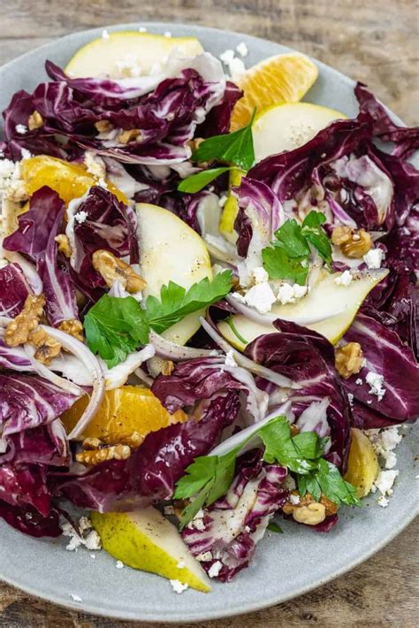 Radicchio Salad | The Mediterranean Dish