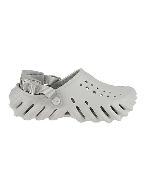 Crocs™ Echo Clog Sandals in Gray | Lyst