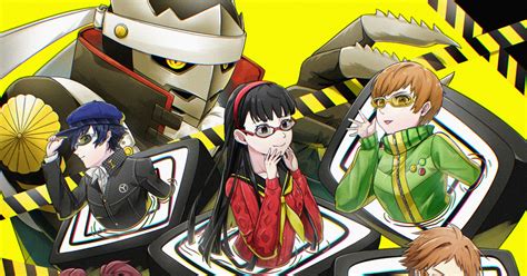 persona 4, fanart, illustration / p4 - pixiv