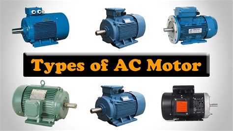 Types of AC Motor - Different Types of Motors - Electric Motor Types - YouTube