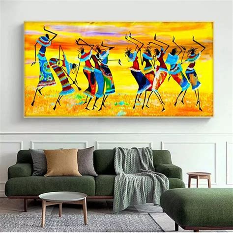 African People Paintings