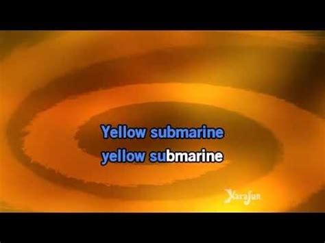 Karaoke Yellow Submarine - The Beatles * | The beatles, Yellow submarine, Karaoke