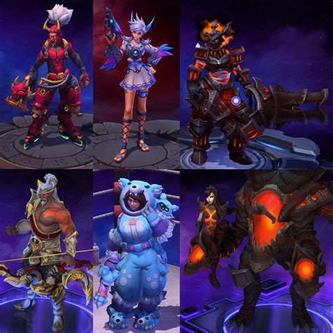 Heroes Of The Storm Characters Skins