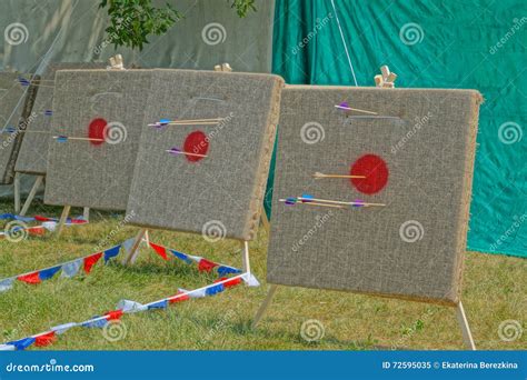 Hit the target. Archery stock image. Image of hitting - 72595035