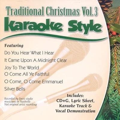 Traditional Christmas, Volume 3, Karaoke Style CD - Christianbook.com