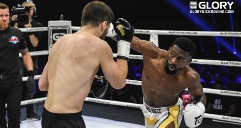 Le Kickboxeur Cédric Doumbé, l'indomptable vainqueur du Glory 66