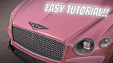 Bentley Continental GT Logo/Emblem Tutorial | Car Parking Multiplayer New Update - YouTube