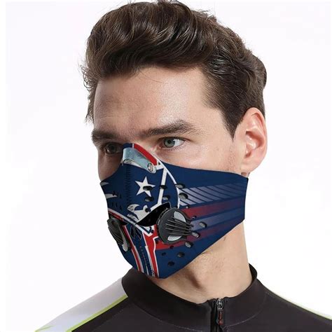 New England Patriots fitler face mask