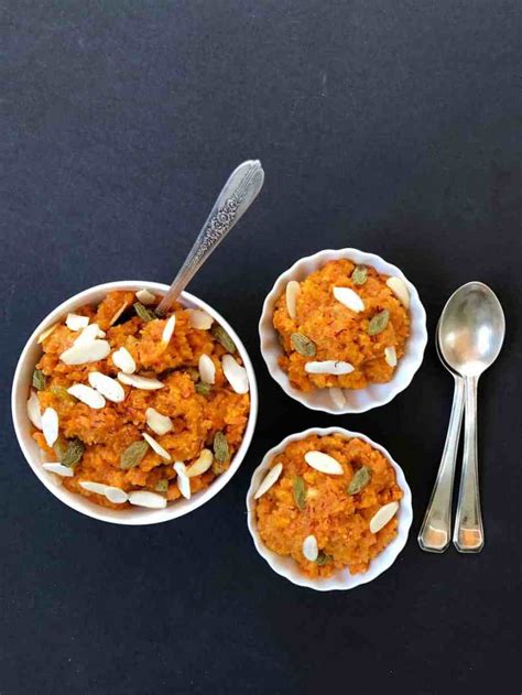 Carrot Halwa - Instant Pot - ministryofcurry.com