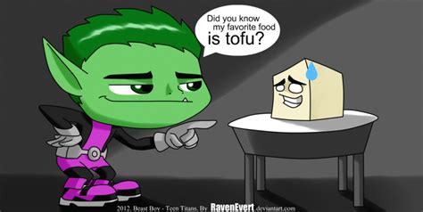 Beast Boy - Tofu by RavenEvert Bbrae, Changeling, Teen Titans, Cartoon ...