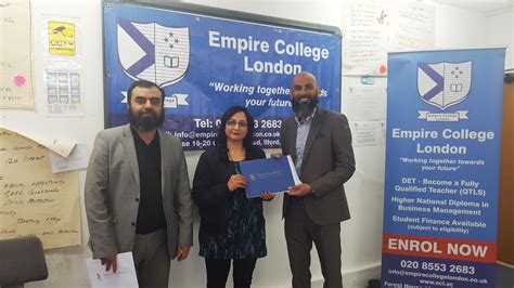 Empire College London | Ilford | London | UK | HND Business | Diploma in Education and Training ...