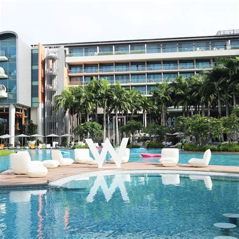 Singapore,-,January,3,,2016.,Swimming,Pool,Of,W,Hotel - Travel Off Path