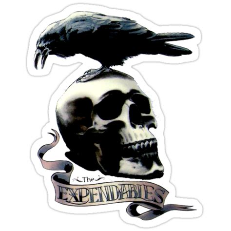 Expendables Logo: Stickers | Redbubble