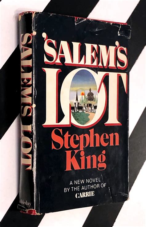 Salem's Lot by Stephen King (1975) hardcover book