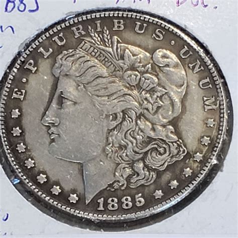 1885 MORGAN SILVER DOLLAR