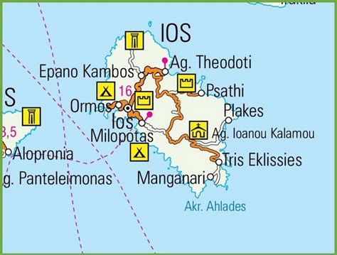 Ios road map - Ontheworldmap.com