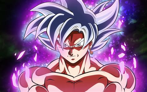 Download wallpaper 3840x2400 goku, black, white hair, dragon ball super 4k wallaper, 4k ultra hd ...