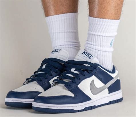 On-Feet Photos of the Nike Dunk Low “Midnight Navy” | Sneakers Cartel