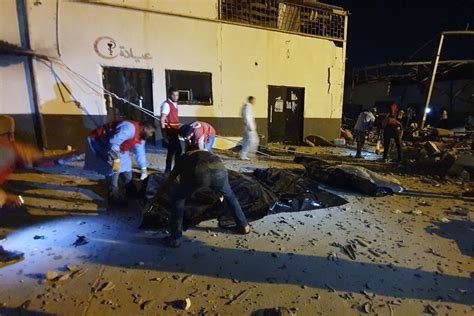 At Least 40 Migrants Killed in Air Strike on Libya Detention Center