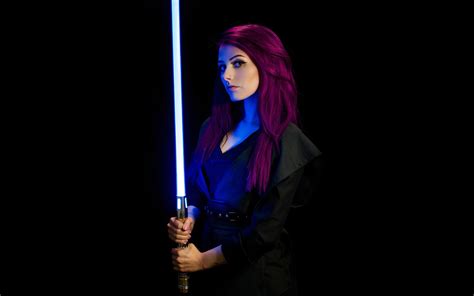 Jedi Star Wars Girl Cosplay 4k Wallpaper,HD Girls Wallpapers,4k ...