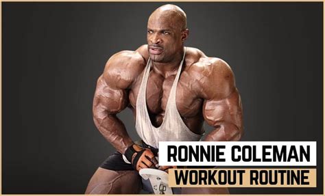 Ronnie Coleman's Workout Routine & Diet (Updated 2023) - Jacked Gorilla