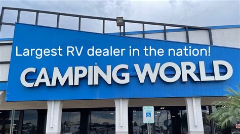 Great store: Camping World in Kissimmee, FL with the nation's largest inventory of RVs! - YouTube