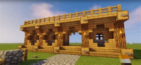 Minecraft Wooden Wall Design Ideas and Design