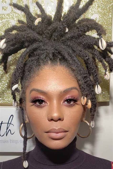 Incredible Dreadlocks And Countless Styles To Sport Them | Short locs hairstyles, Dreadlock ...