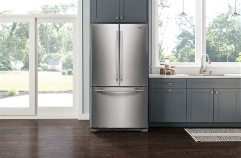 Samsung 17.5 Cu. Ft. French Door Counter-Depth Refrigerator Stainless ...