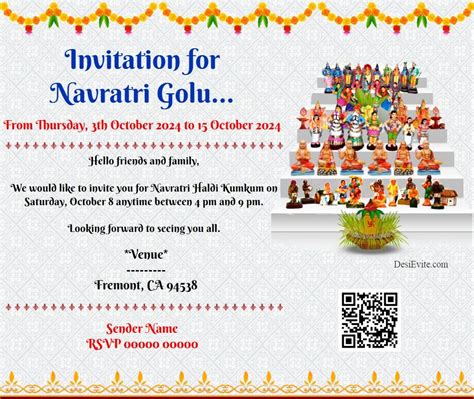 Golu Invitation Template