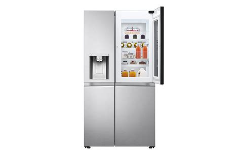 LG GC-X257CSES 674L InstaView Door-in-Door™ Side by Side Refrigerator ...