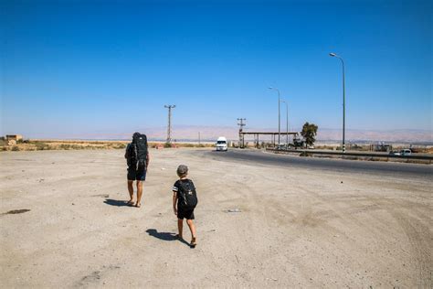 Allenby Bridge: Crossing from Jerusalem, Israel to Amman, Jordan.