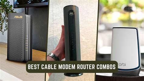 Best Cable Modem Router Combos in 2023 - YouTube