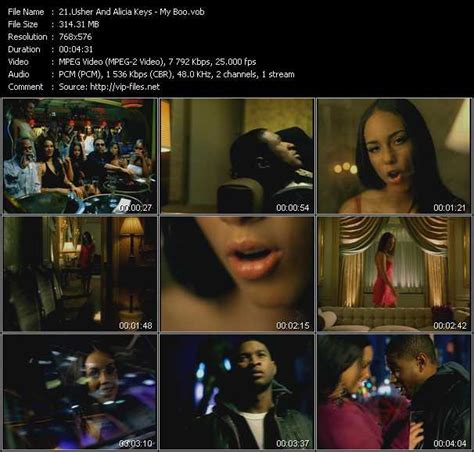 Usher And Alicia Keys - My Boo - Download High-Quality Video(VOB)