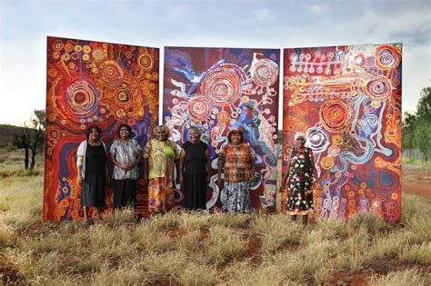 Anangu Women Artists Celebrated in 'Kungka Kunpu (Strong Women)' exhibition at Geelong Gallery ...