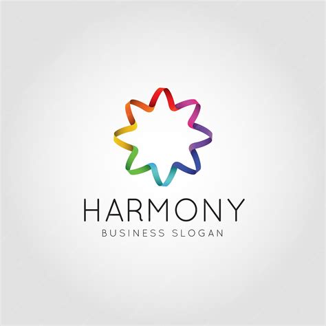 Premium Vector | Harmony logo template