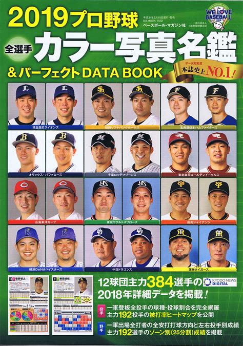 【お気にいる】 2019年プロ野球選手名鑑 No.26 merakiguatemala.com