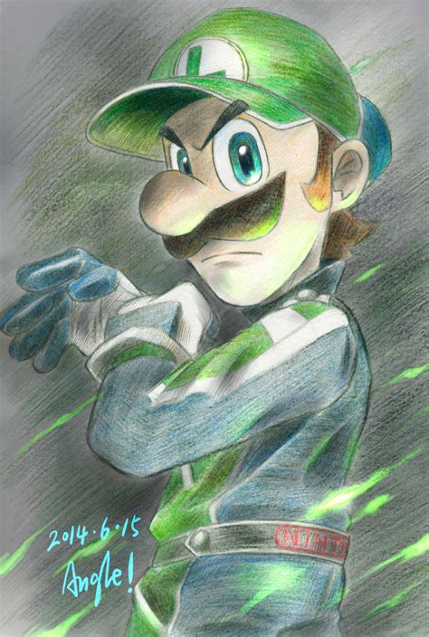 Luigi Death Stare by Angle-007 on DeviantArt