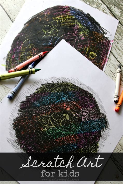 How to Create Scratch Art for Kids - Simple Acres Blog