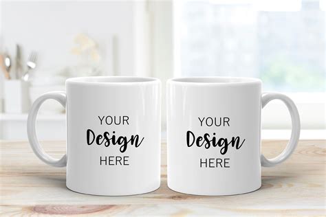 Two mug mockup, Mug Mockups, Mockup Mugs, Two Mug Mock ups, Coffee Mug Mockups, Mockup Coffee ...