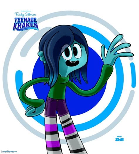 Meet Ruby Gillman, the teenage kraken (Art by SuperWilliamBro) - Imgflip