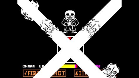 Undertale-Sans fight - YouTube