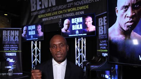 Nigel Benn cancels comeback fight due to shoulder injury | Boxing News ...