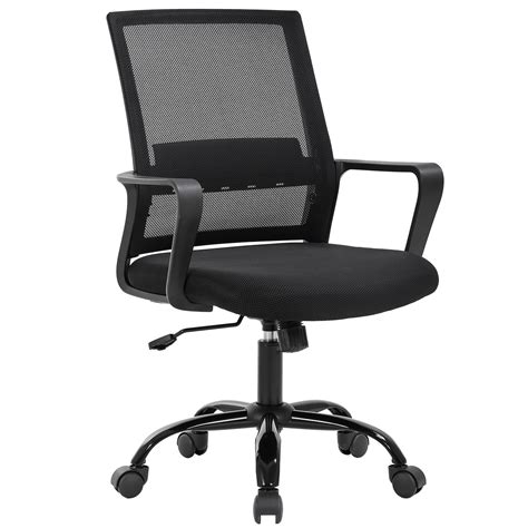 Home Office Chair Ergonomic Cheap Desk Chair Swivel Rolling Computer Chair Executive Lumbar ...