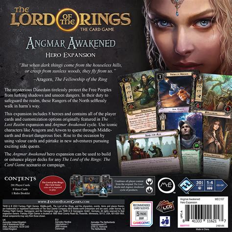 The Lord of the Rings LCG - Angmar Awakened Hero Expansion – Battlefield Bangkok