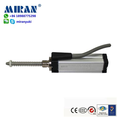 China Precision Linear Potentiometer with Spring Self Return - China ...