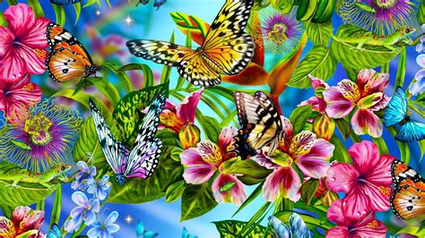 Rainbow Butterfly Wallpapers - Top Free Rainbow Butterfly Backgrounds - WallpaperAccess