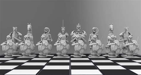 df3d Creates Exquisite, High-end 3D Printed Chess Pieces using SLA Technology - 3DPrint.com ...