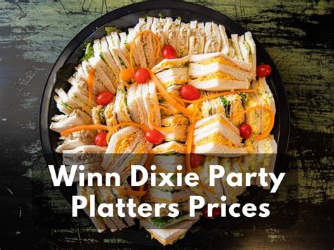 Winn Dixie Party Platters Prices in 2023 - Modern Art Catering