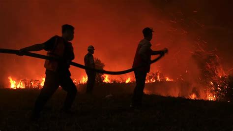 Indonesia Battles Peatland Fires on Sumatra Island